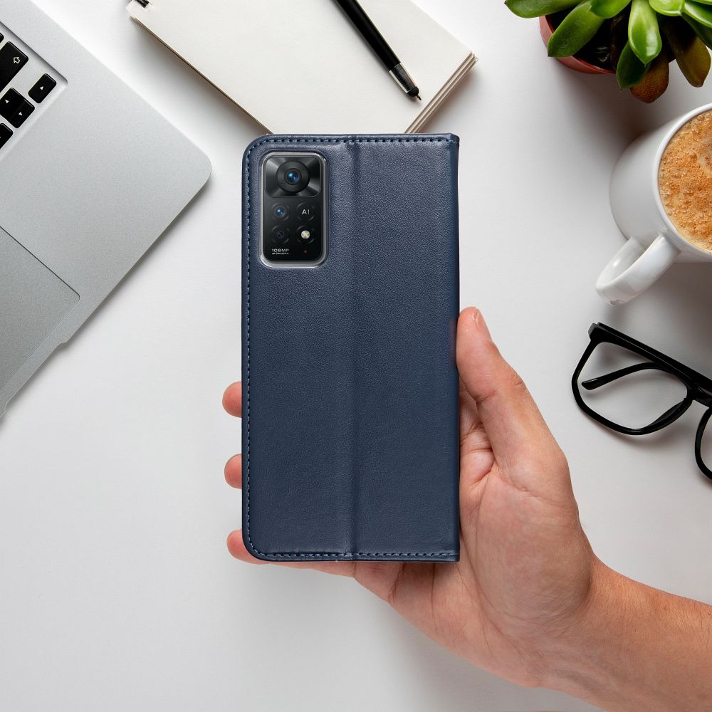 Flip case for Xiaomi 18 PRO Smart Magneto navy blue