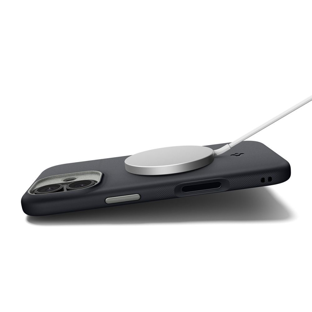 SPIGEN case NANO POP MAG compatible with MagSafe for IPHONE 17 black sesame