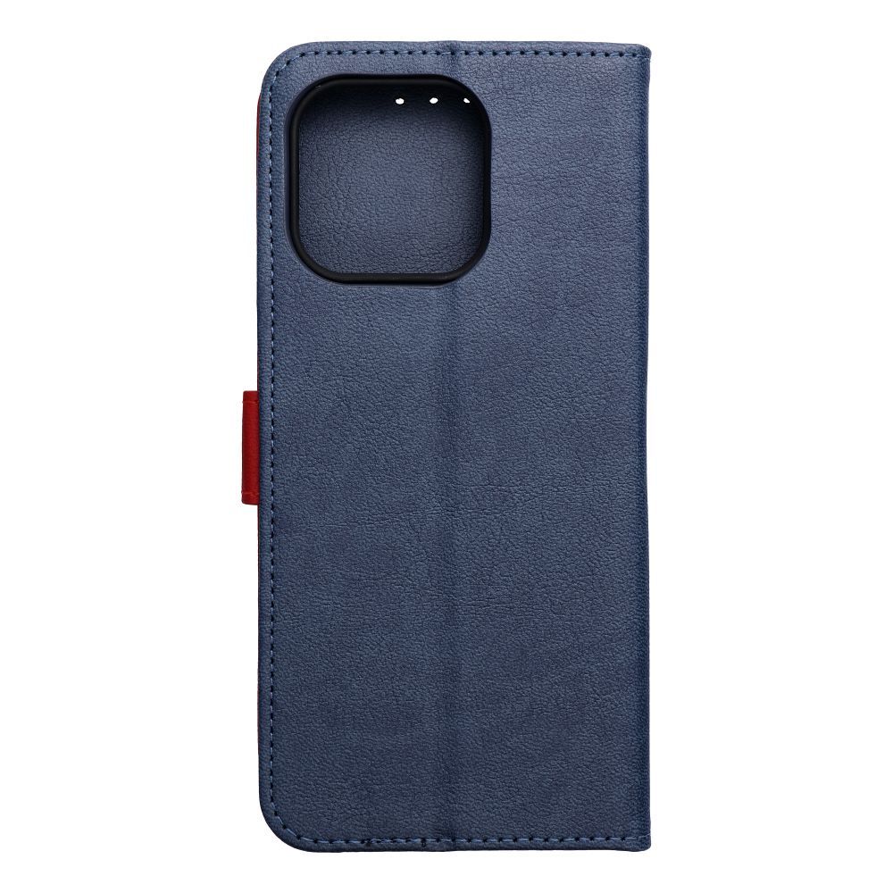 Flip case for Motorola G37 POWER Split Book navy and red
