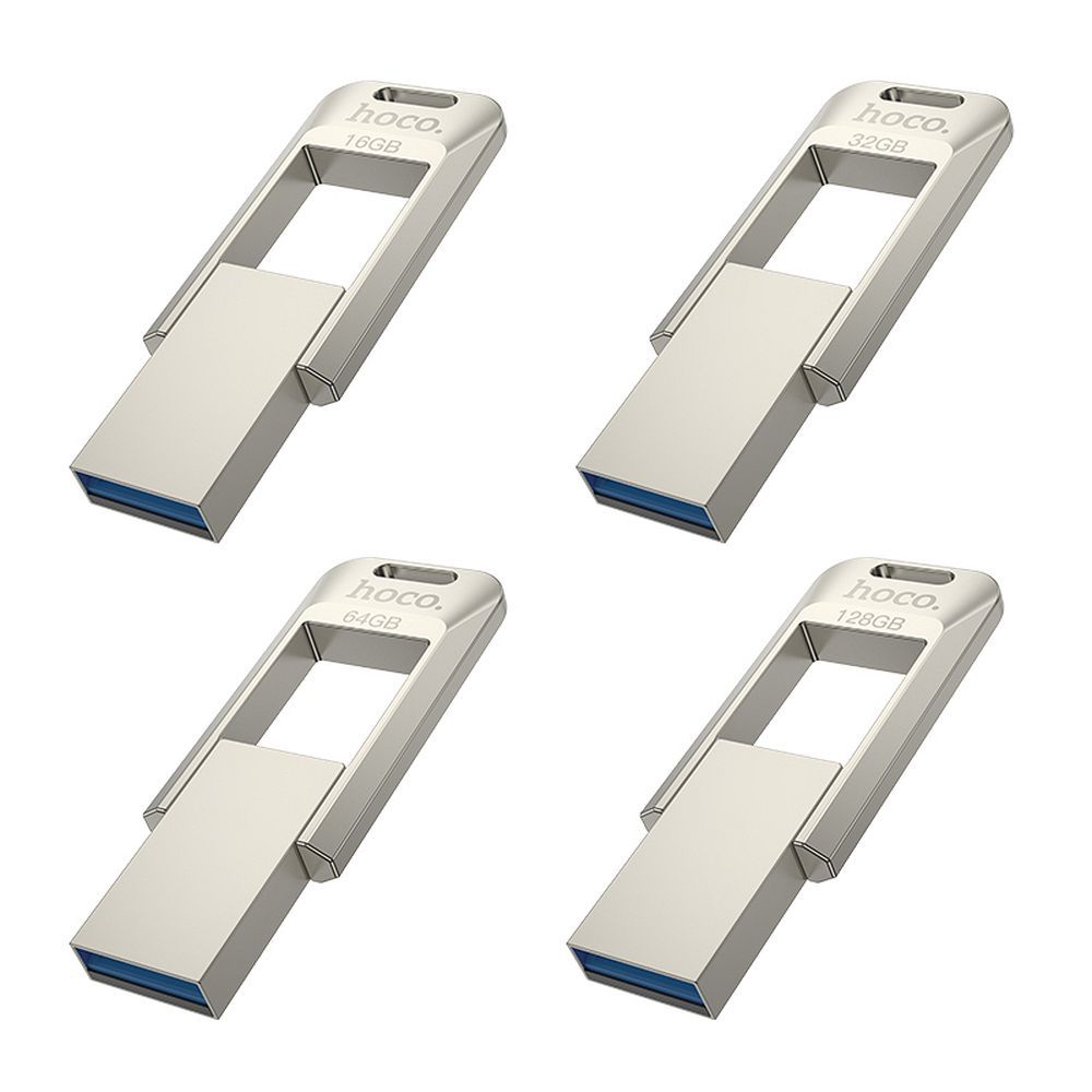 Pendrive 32GB USB 3.0 (USB A) Hoco UD16 nickel