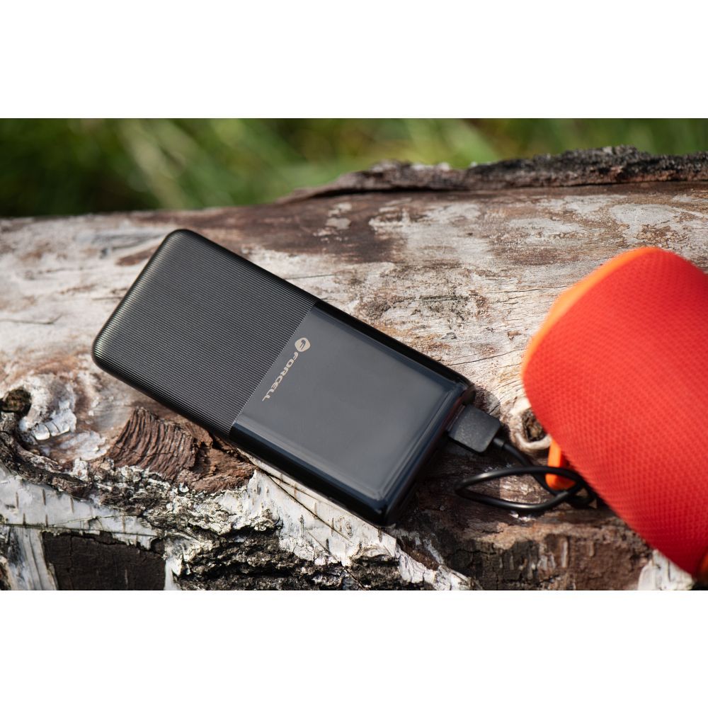 FORCELL F-ENERGY P10k1 powerbank PD QC3.0 3A 20W 10 000 mAh black