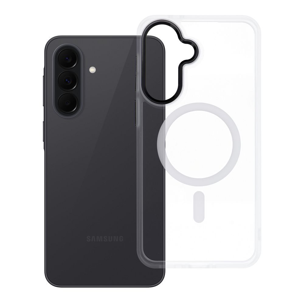 ROAR case MAG BUMPER compatible with MagSafe for SAMSUNG A37 white