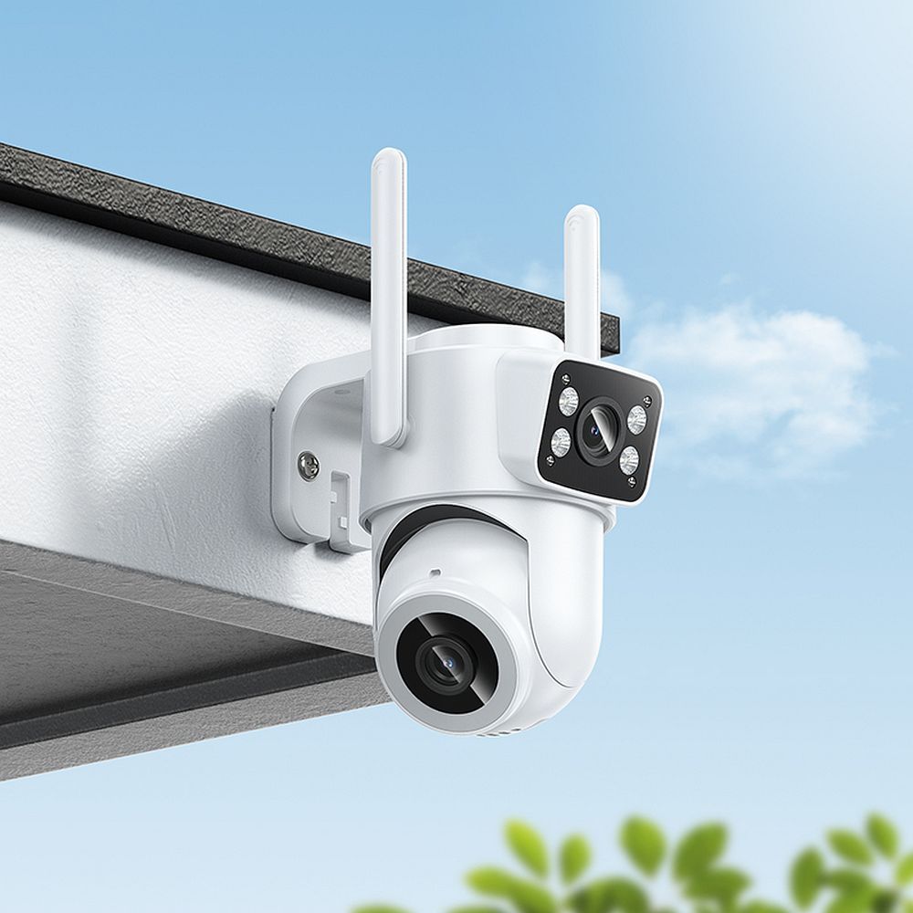 Outdoor camera 2MP Full HD Wi-Fi Hoco D9 white