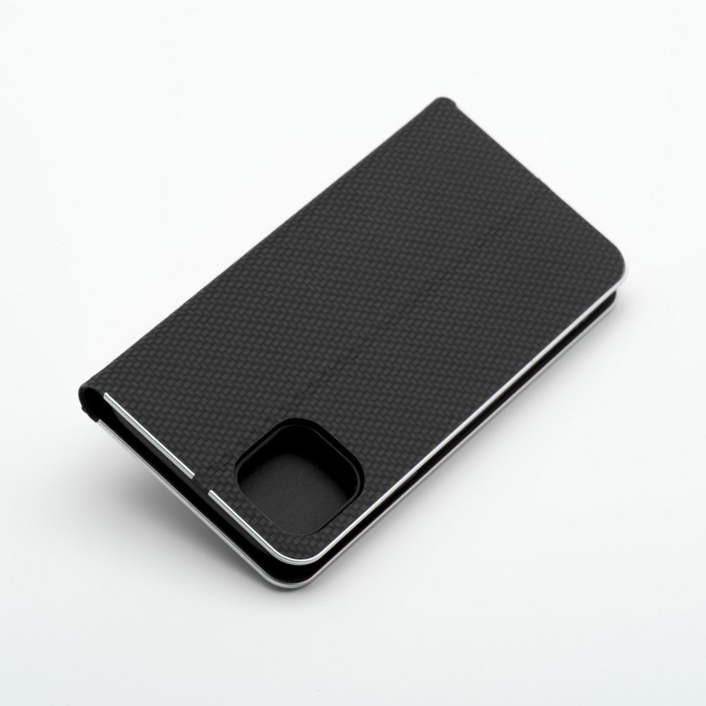 LUNA Book Carbon for IPHONE 15 black
