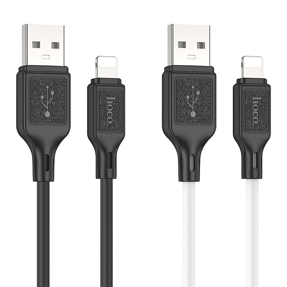 Kabel USB A do Lightning Hoco 2,4A 1 m X90 czarny