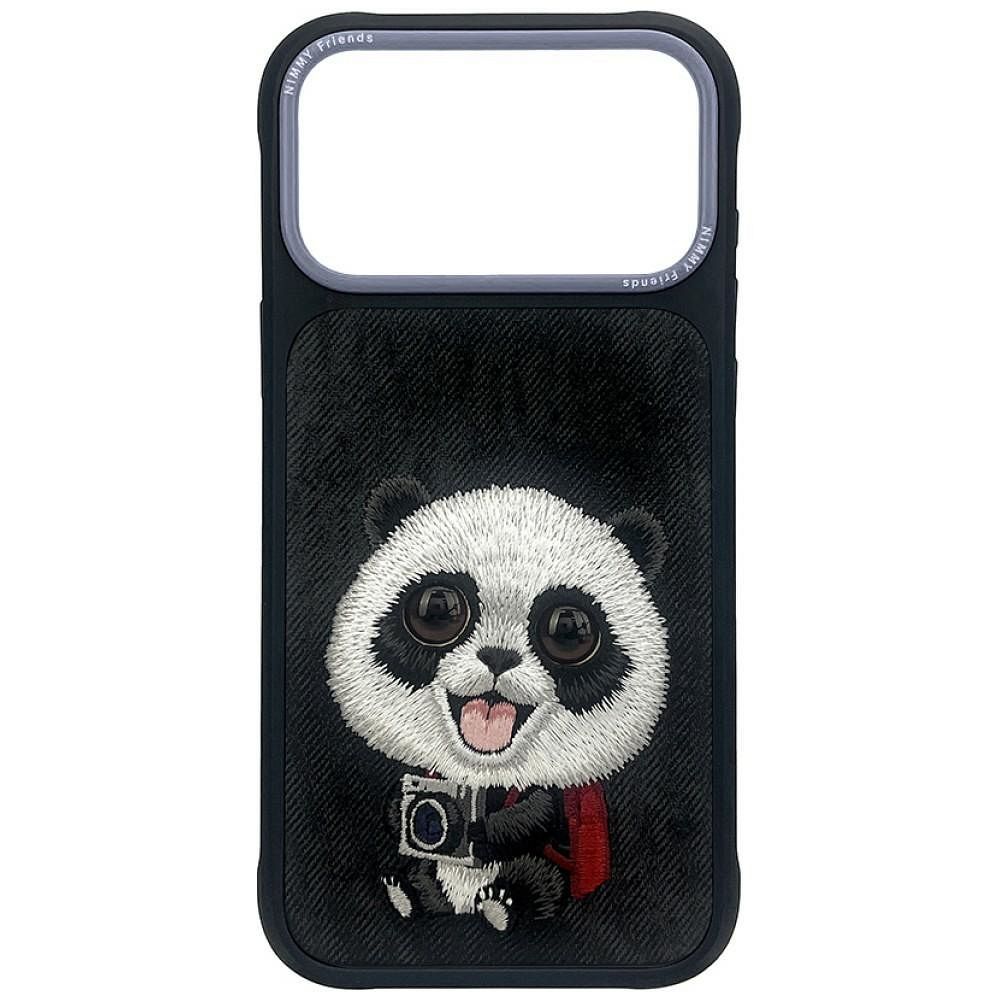 NIMMY case BIG EYED GIANT PANDA for IPHONE 18 Pro Max/17 Pro Max black