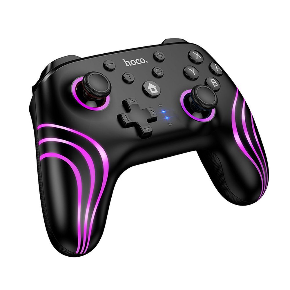 Wireless gamepad Hoco for Nintendo Switch 1 / 2 / PC GA2 black