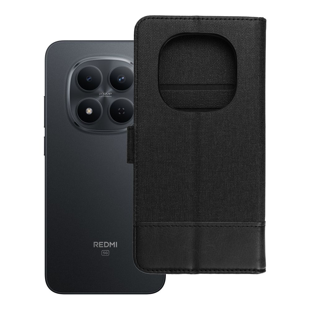 Flip case for Xiaomi Redmi NOTE 15 PRO 5G Gomma Book black