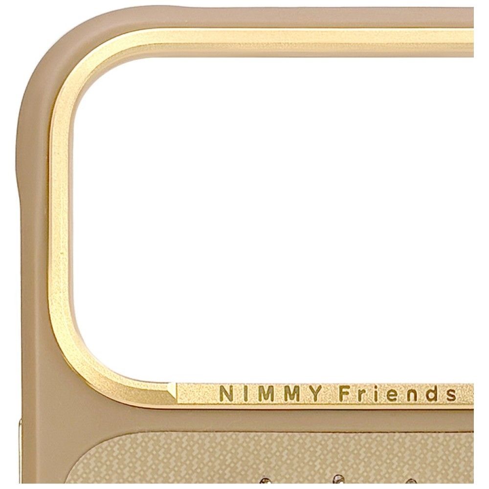 NIMMY case LUCKY FASHION CAT compatible with MagSafe for IPHONE 18 Pro/17 Pro brown