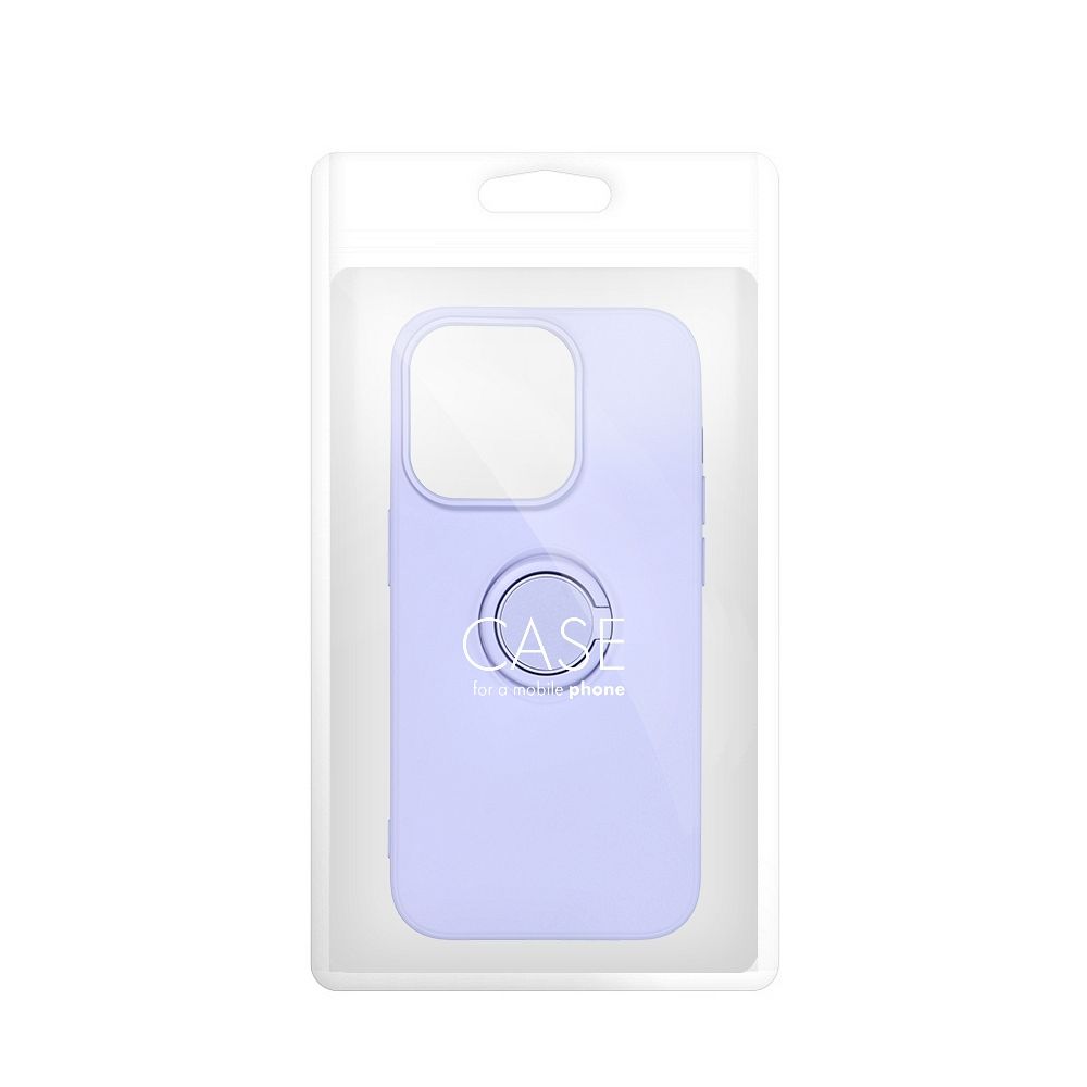 Futerał SILICONE RING do SAMSUNG A05S fioletowy