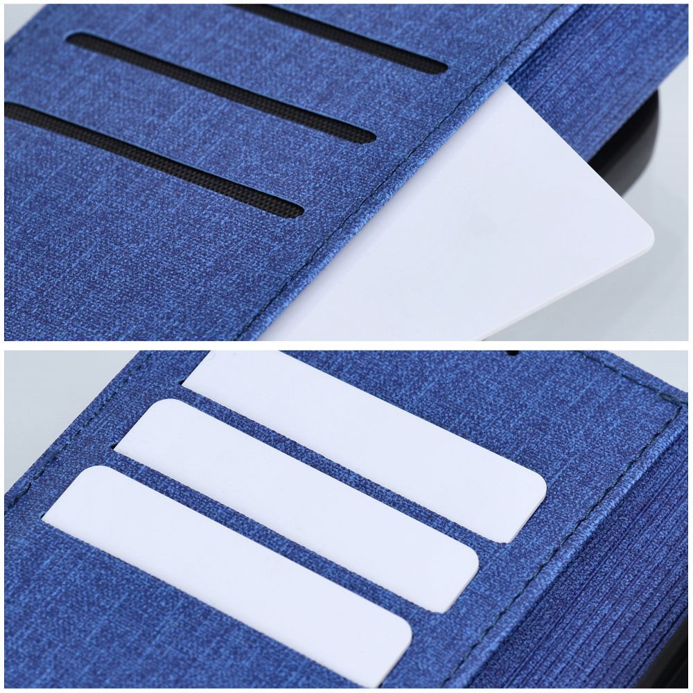 Kabura GOMMA Book do XIAOMI Redmi 13C / POCO C65 niebieski