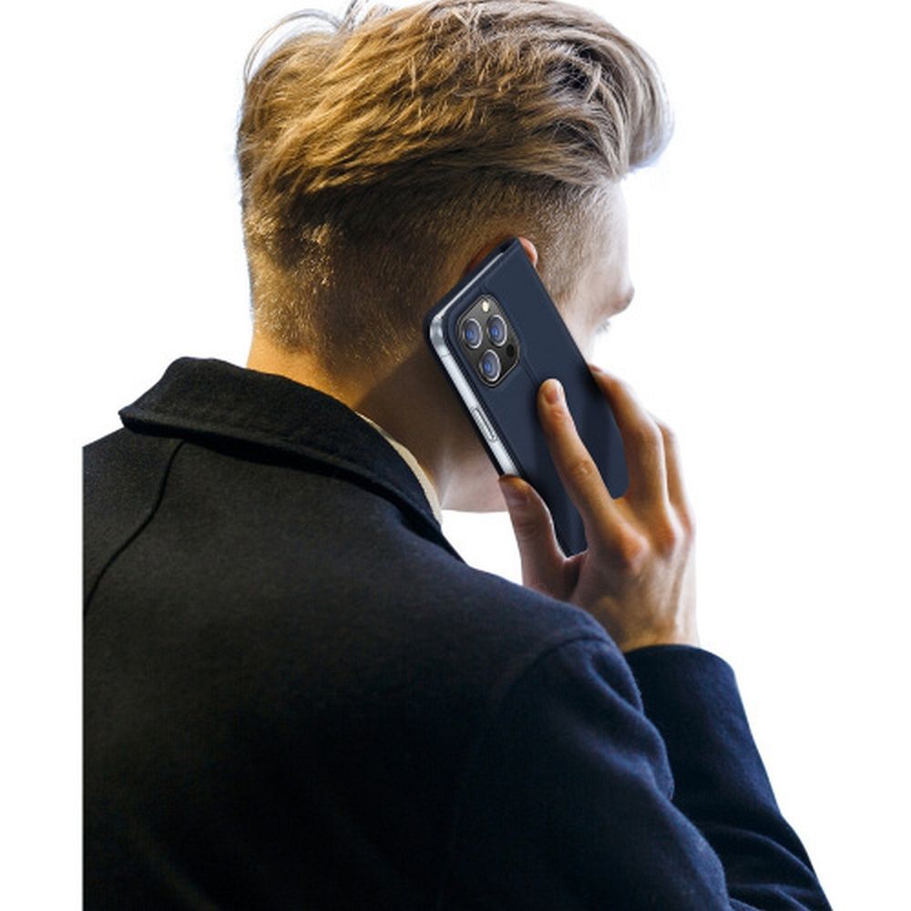 DUX DUCIS kabura SKIN PRO do IPHONE 15 Pro niebieska
