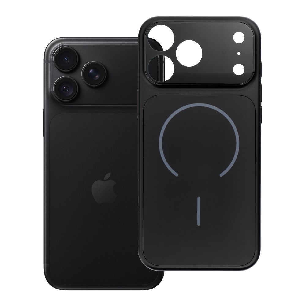 Case for iPhone 18 Pro Max / 17 Pro Max Make 18 compatible with MagSafe black