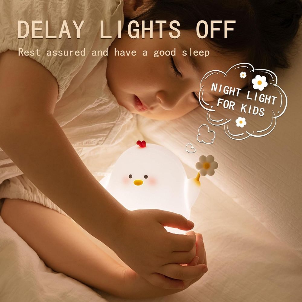 Lampka nocna Kurczak Art Deco dotykowy