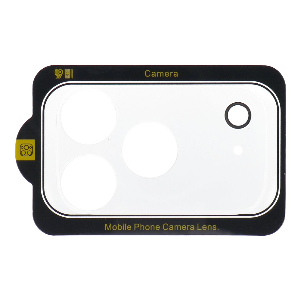 5D Full Glue Tempered Glass Camera Lens for iPhone 17 PRO transparent