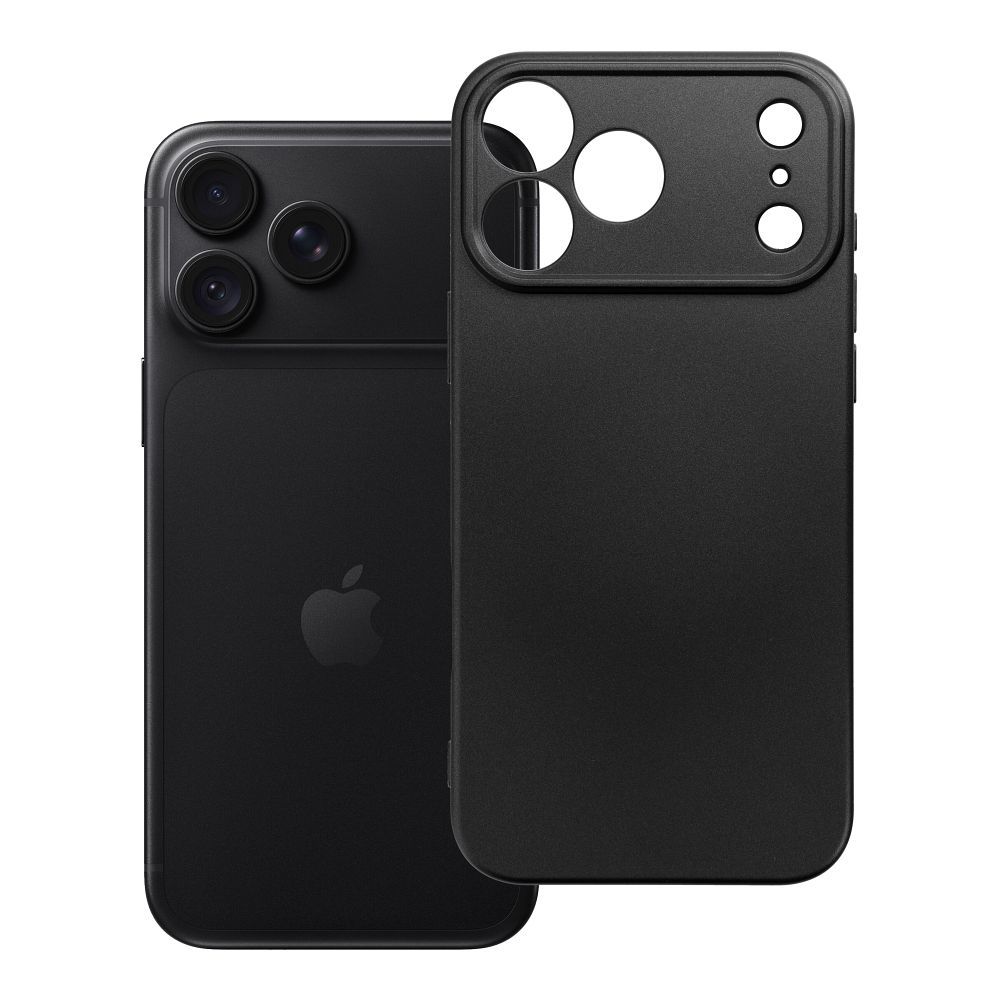 Case for iPhone 18 Pro Max / 17 Pro Max Metallic black