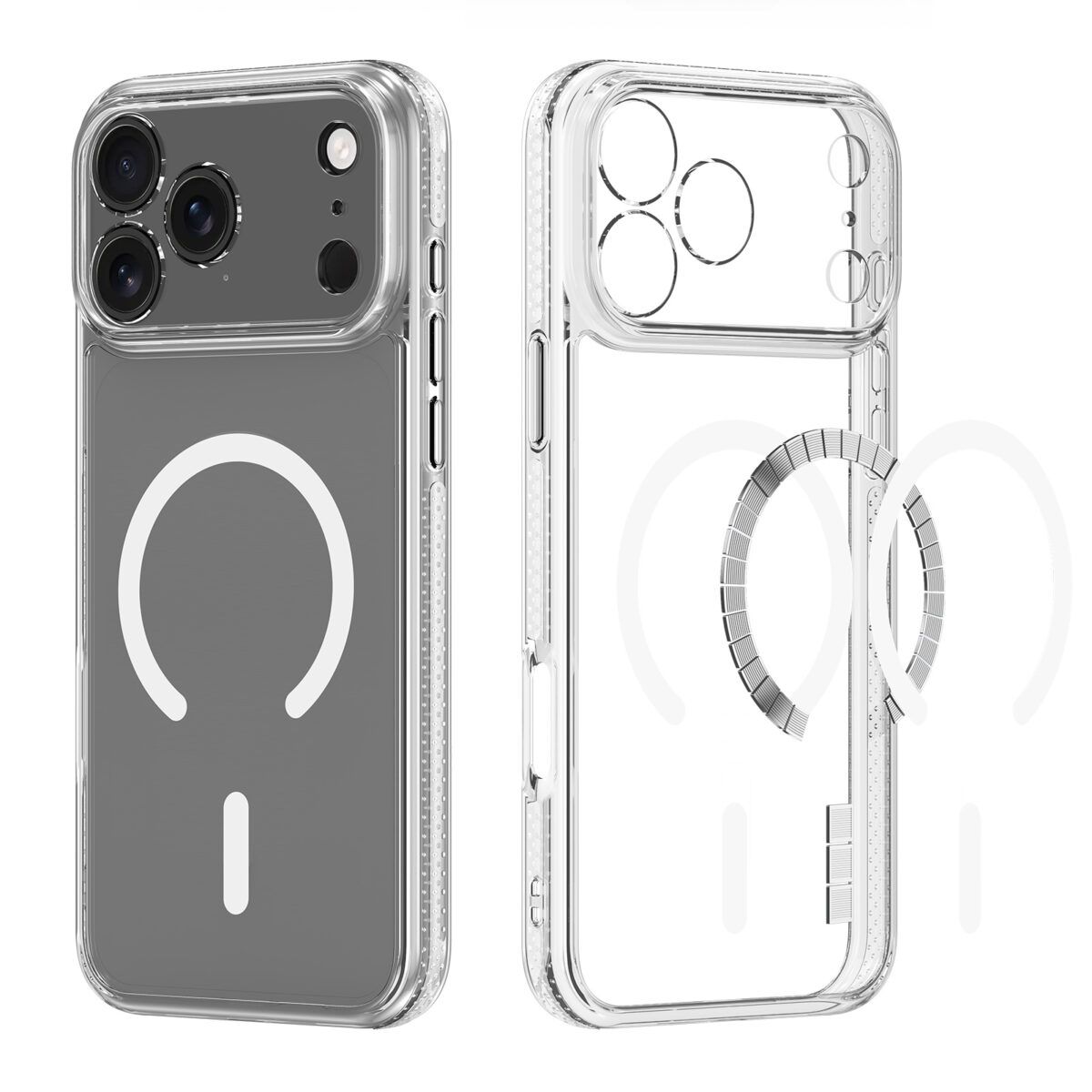 DUX DUCIS case CLIN MAG compatible with MagSafe for IPHONE 17 PRO (Open Ring Version) transparent