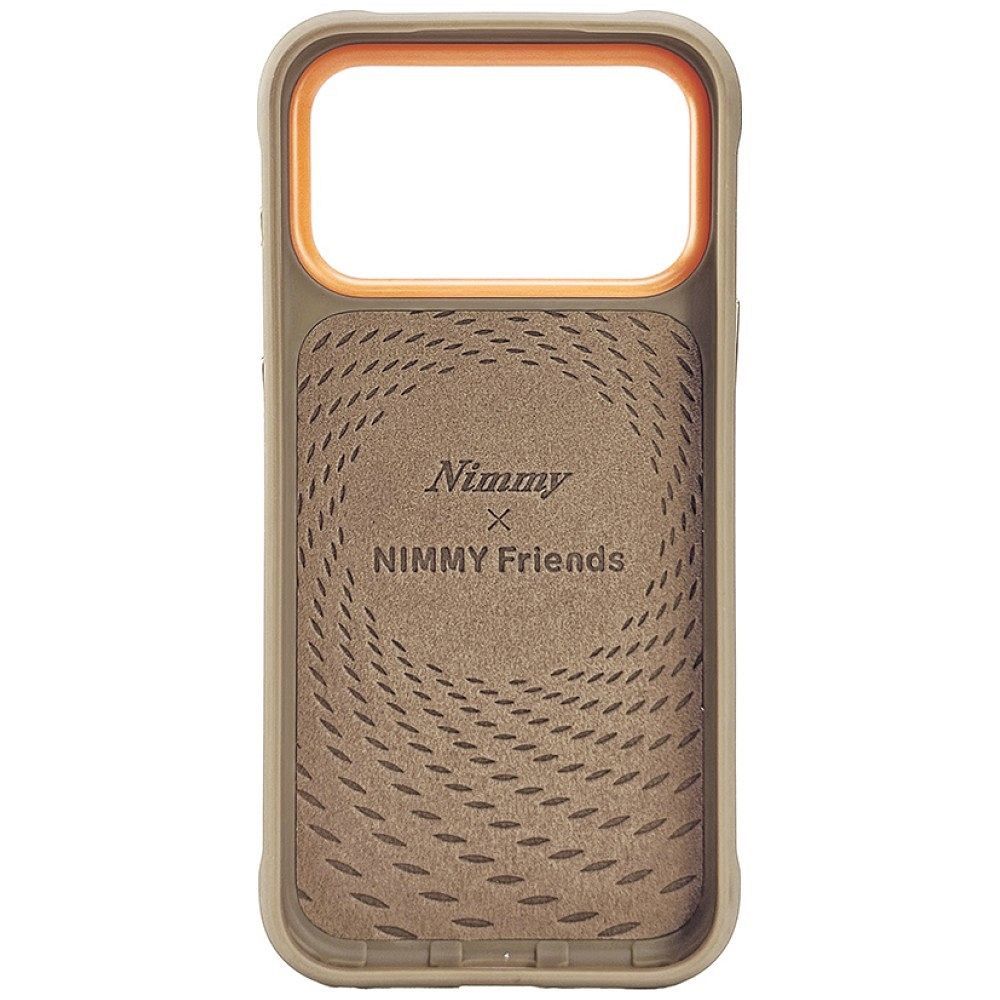 NIMMY case GLASSES COOL DOG for IPHONE 18 Pro Max/17 Pro Max beige