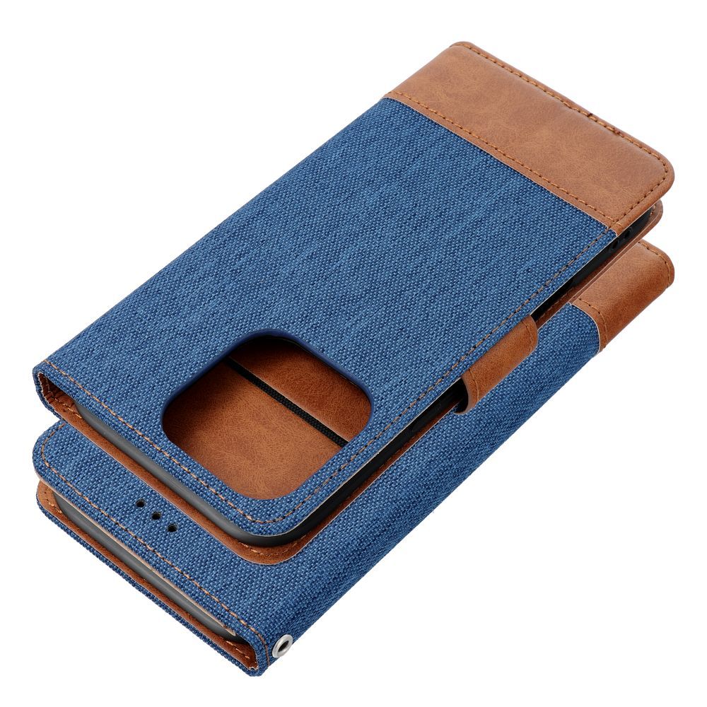 Kabura JEANS Book do IPHONE 17 niebieski