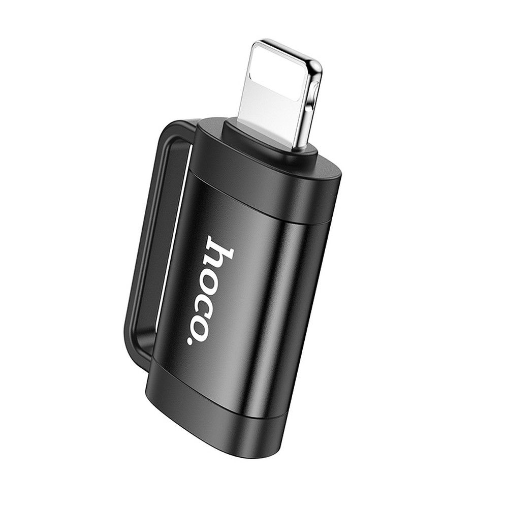 Adapter OTG Lightning do USB C Hoco 2A UA31B czarny