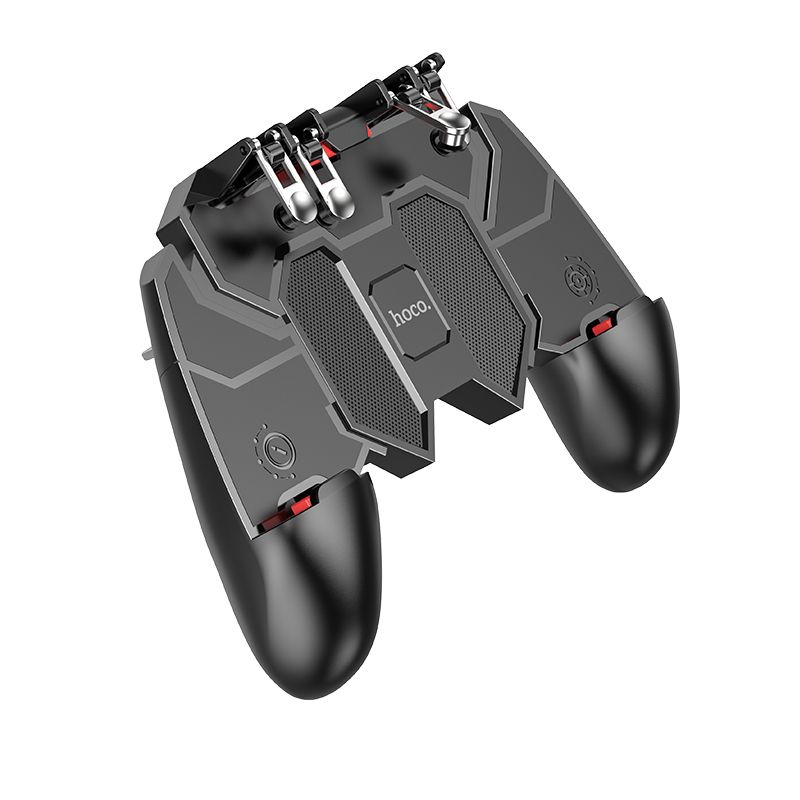 Game controller for phone Hoco GM7 six finger black