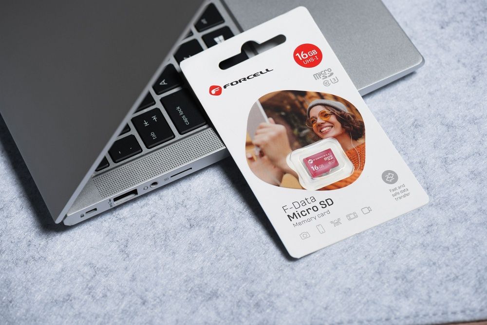 FORCELL F-DATA memory card 16GB UHS-I U3 class 10