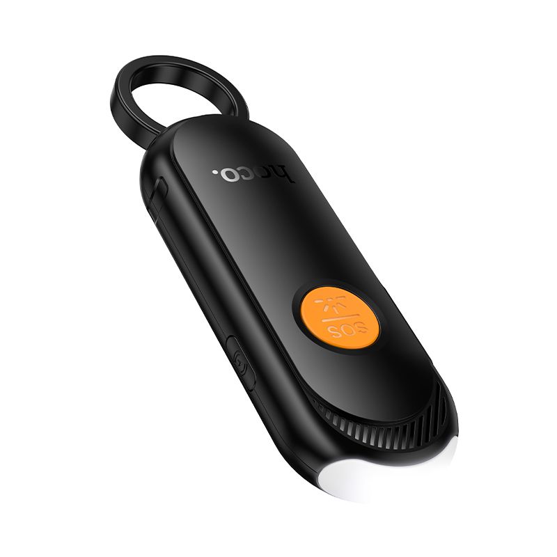 Locator compatible with Apple Find My with flashlight Hoco E99 black
