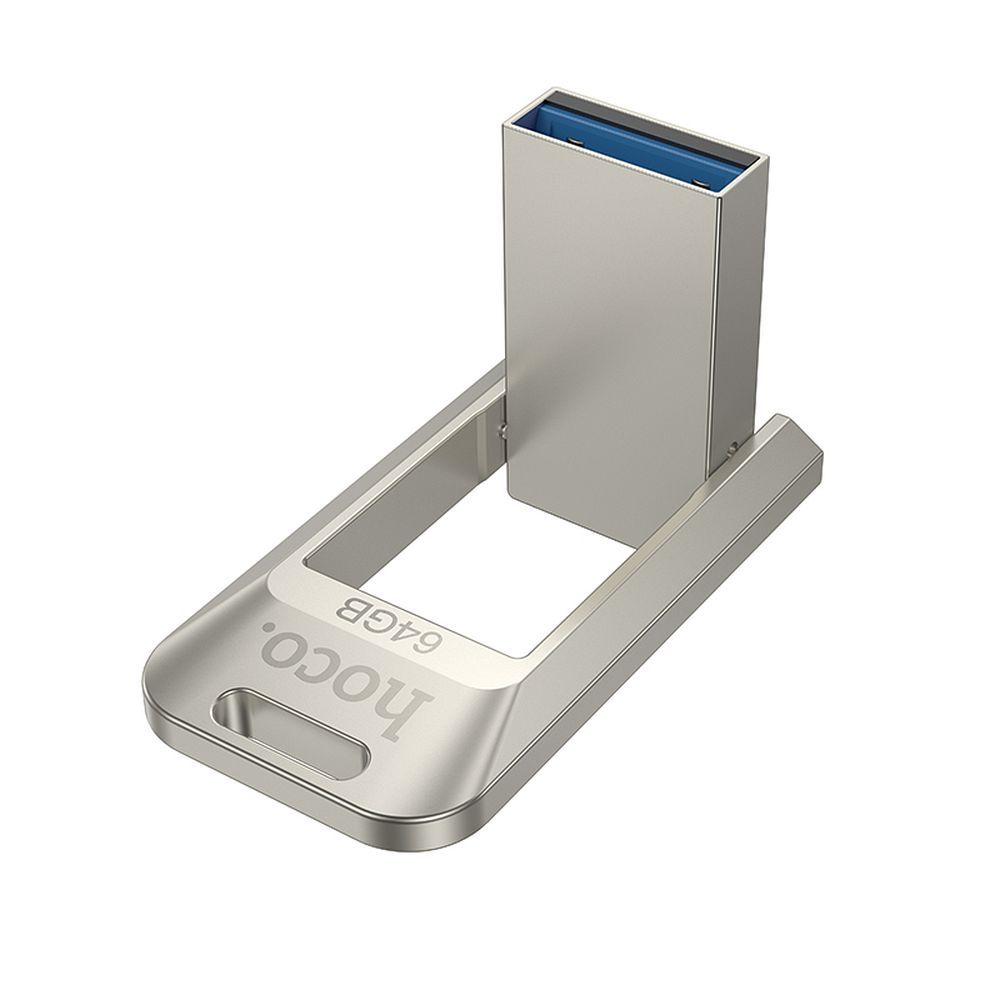 Pendrive 64GB USB 3.0 (USB A) Hoco UD16 nikiel