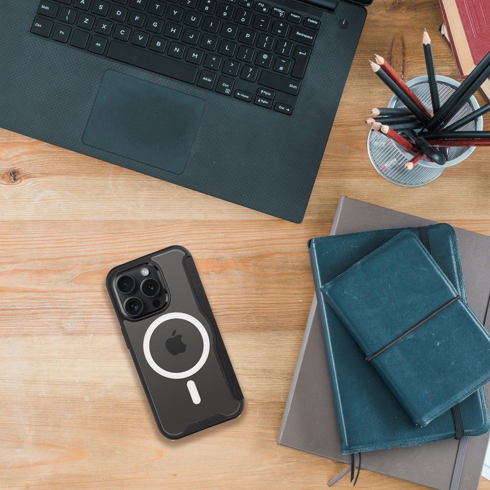 Kabura SMART MAG kompatybilna z MagSafe do IPHONE 16 Plus czarna