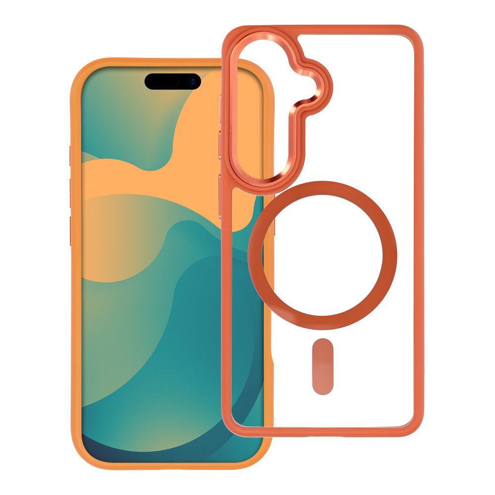 ROAR case MAG BUMPER compatible with MagSafe for SAMSUNG A36 / A56 orange