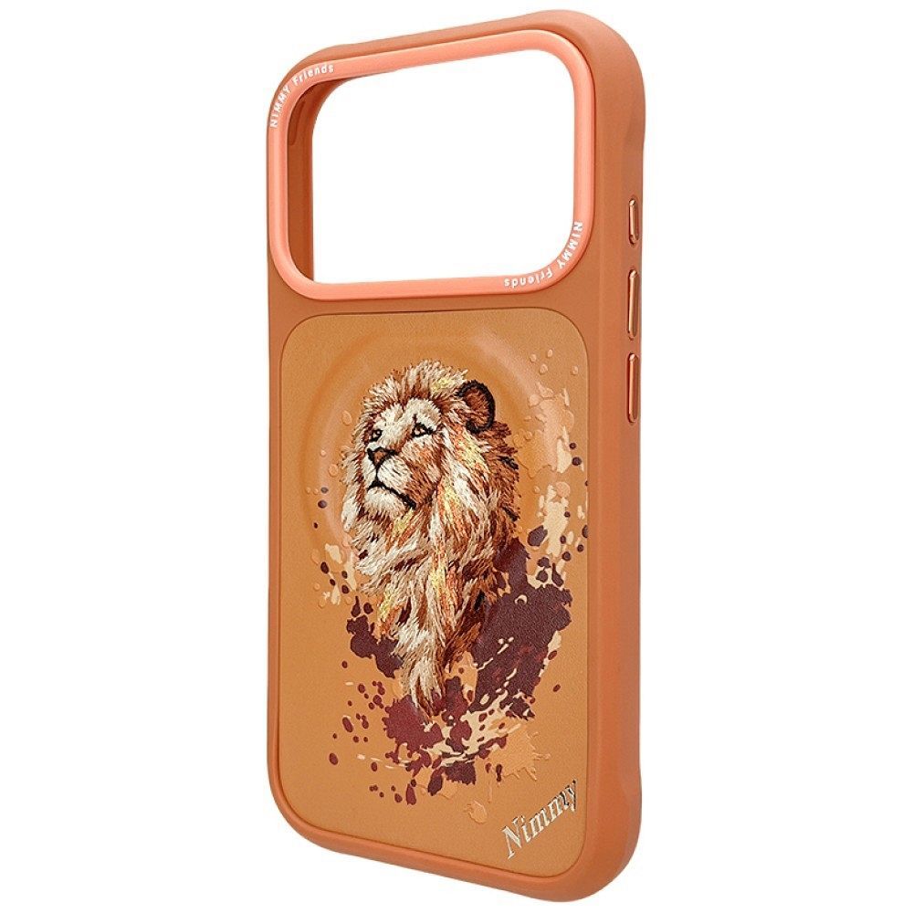 NIMMY case LION compatible with MagSafe for IPHONE 18 Pro/17 Pro orange