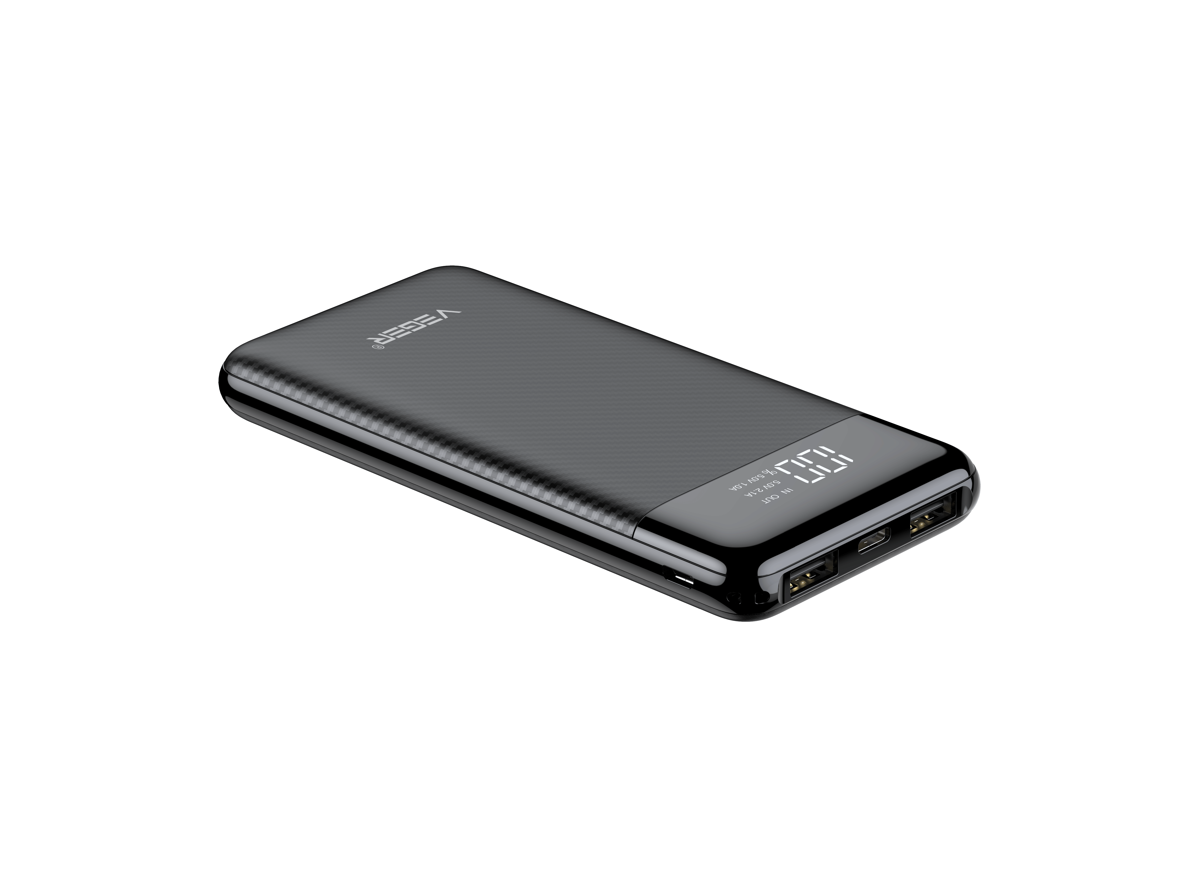VEGER powerbank 10000 mAh L11 (W1087) czarny