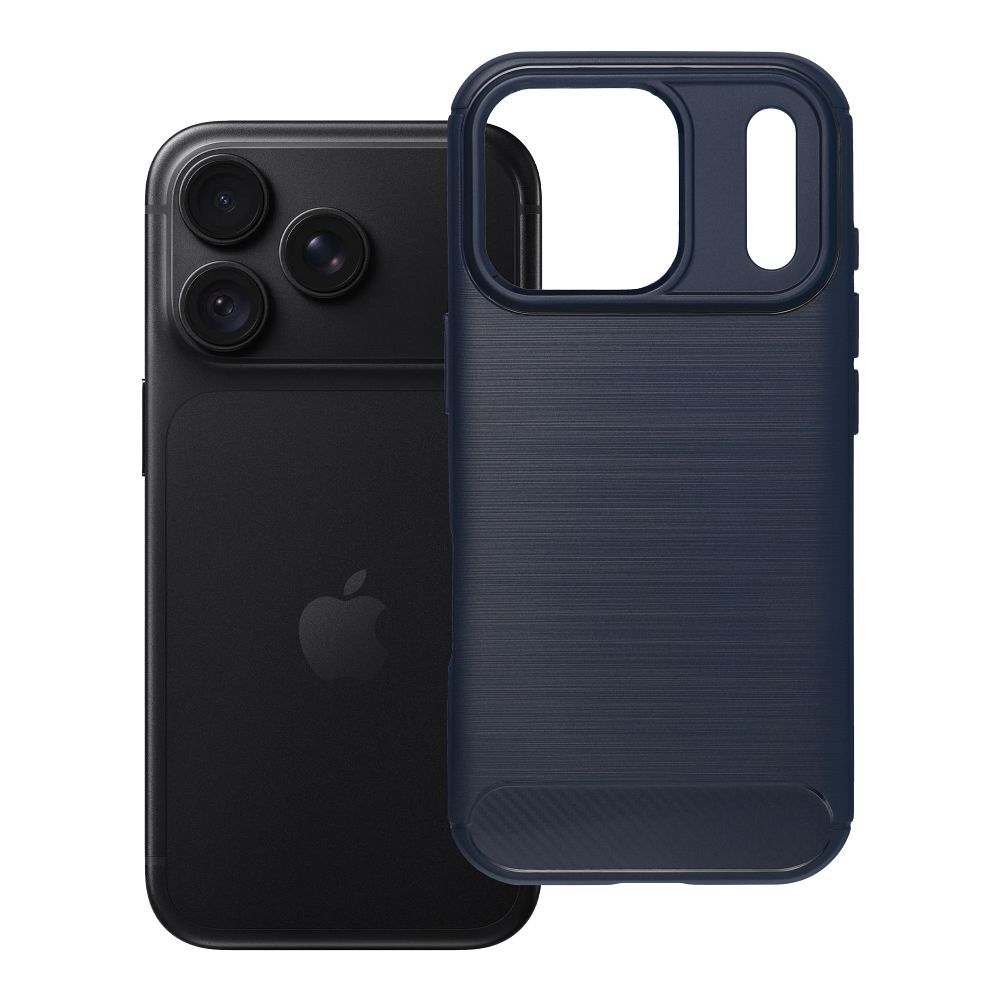 Case for iPhone 18 Pro / 17 Pro Carbon 2.0 navy blue