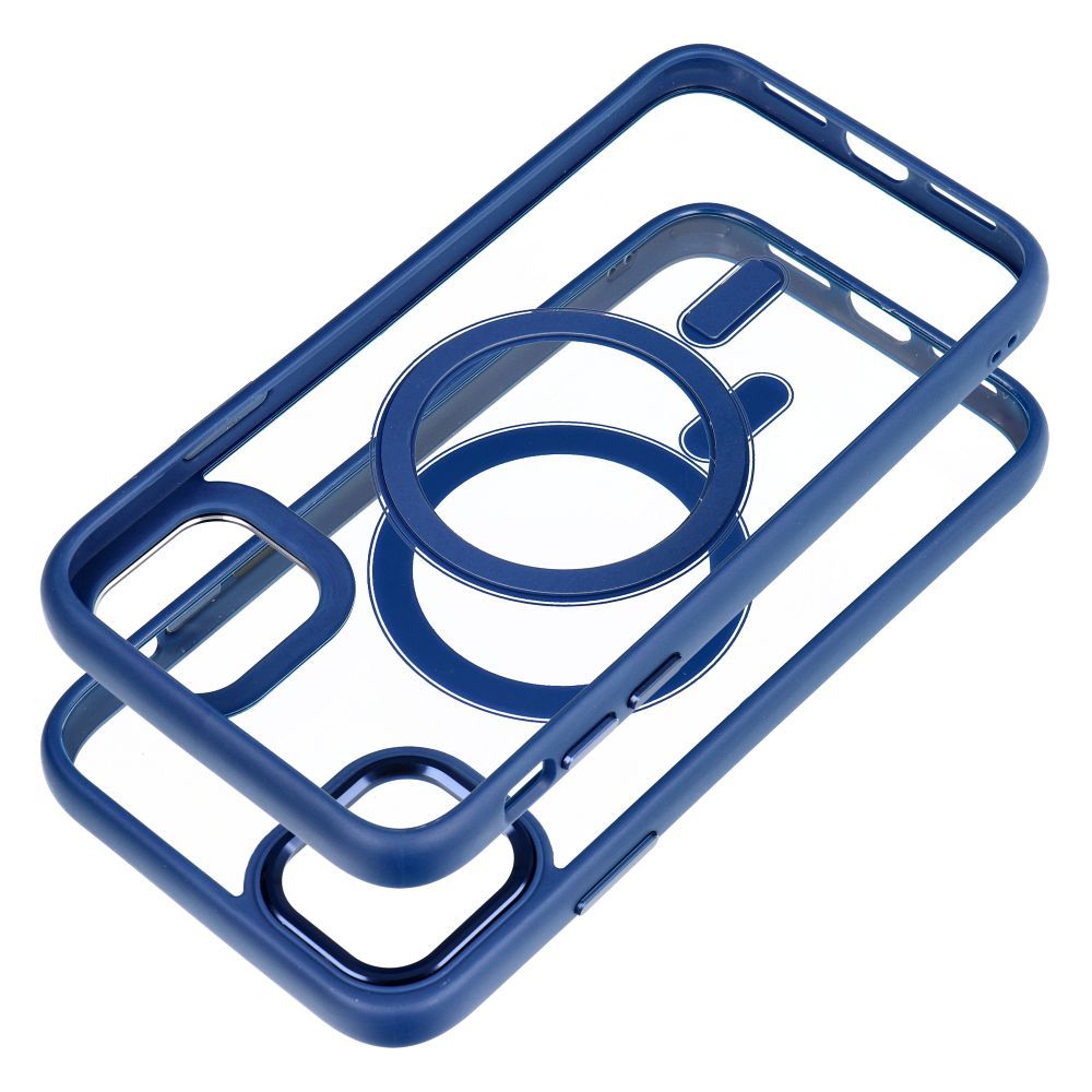 Futerał COLOR EDGE MAG COVER kompatybilny z MagSafe do IPHONE 11 niebieski