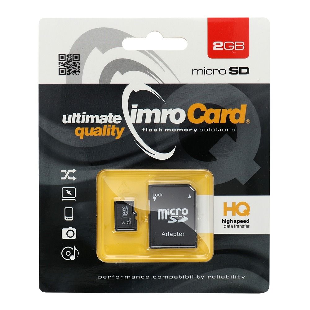 IMRO 2GB microSD memory card with