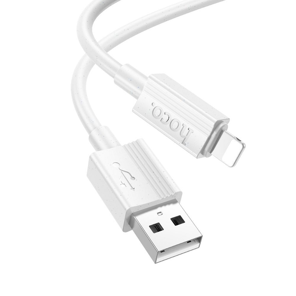 Kabel USB A do Lightning Hoco 2,4A 1 m X107 biały