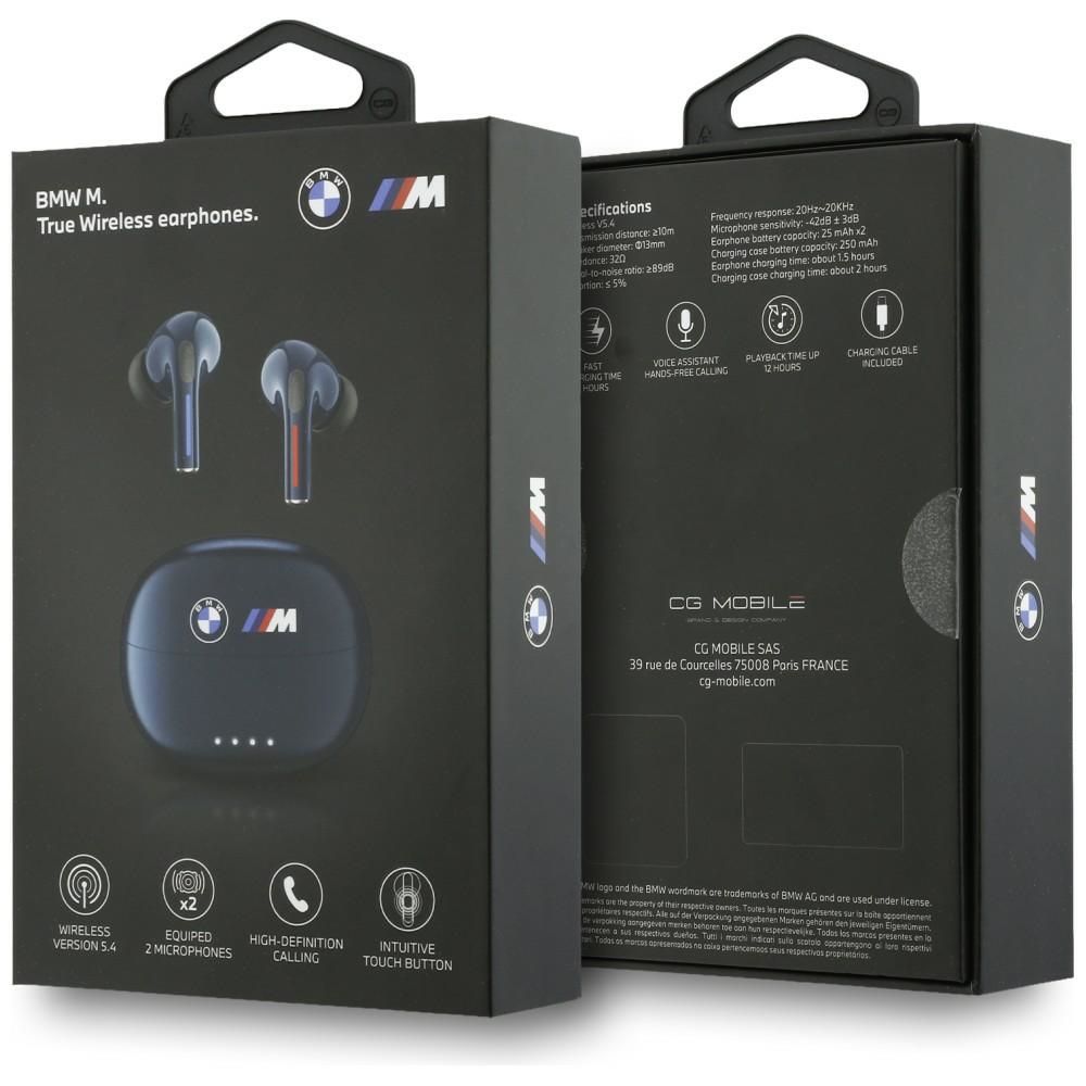 Wireless earphones BMW TWS BMBEXHML303ILV (Printed Logo) navy
