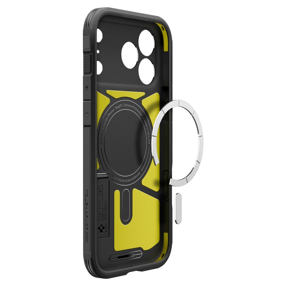 SPIGEN case TOUGH ARMOR T compatible with MagSafe for IPHONE 18 Pro / 17 Pro black