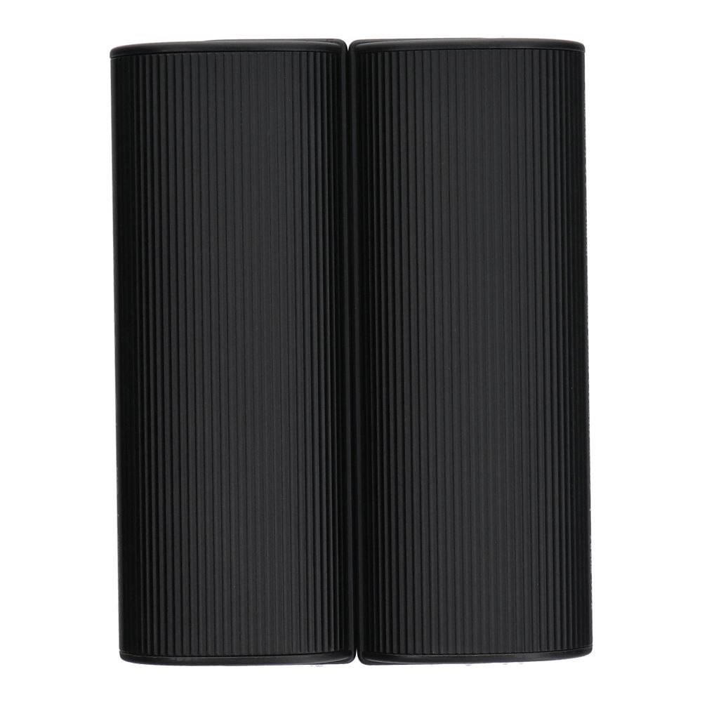 Powerbank Veger W0587 2,4A 2 pcs 2 x 5000 mAh with hand warmer black and silver
