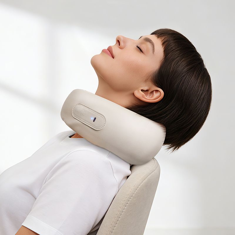 Massager for neck Hoco HP53 beige