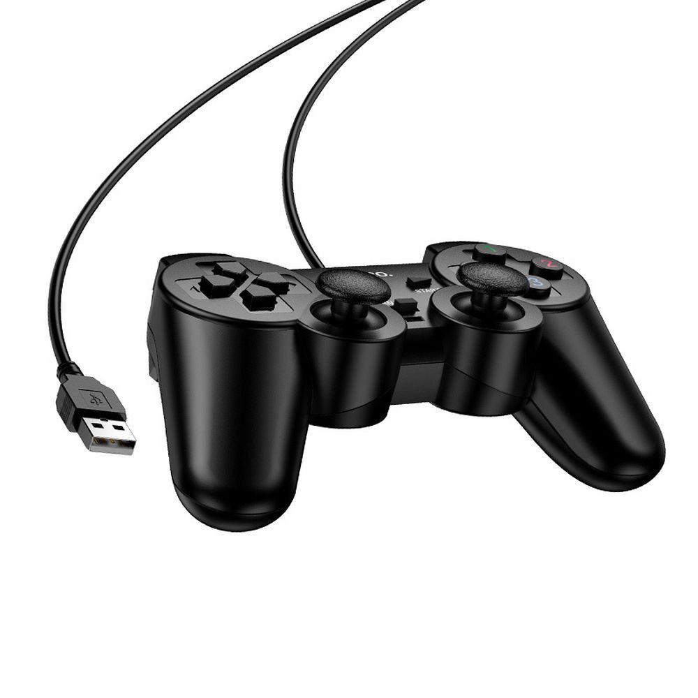 Wire gamepad Hoco for PC Fast Link GA3 black