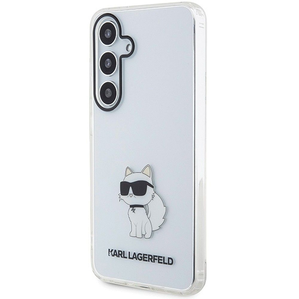 KARL LAGERFELD case for SAMSUNG S24 KLHCS24SHNCHTCT (IML NFT CHOUPETTE) transparent