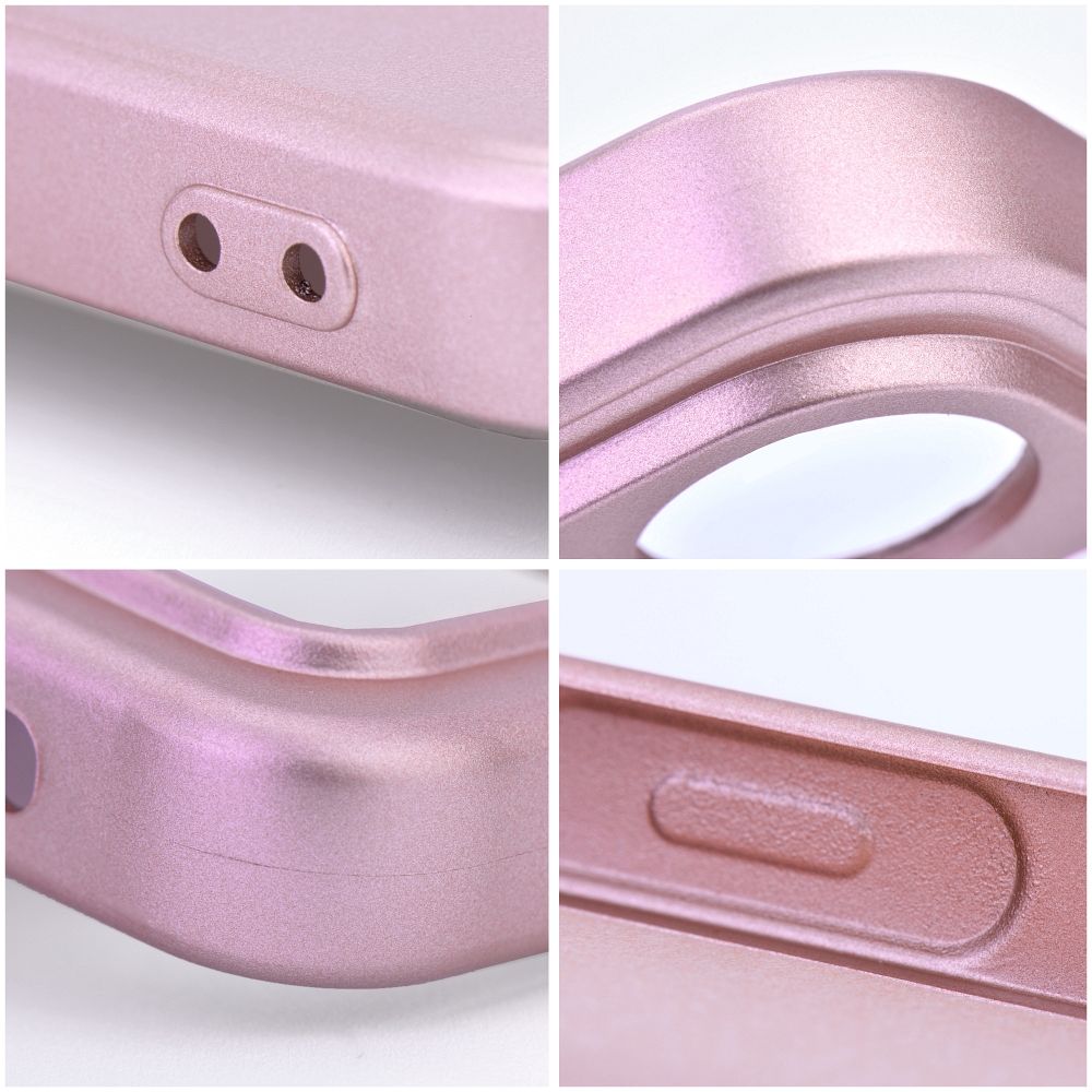 Futerał METALLIC do IPHONE 17 Pro różowy