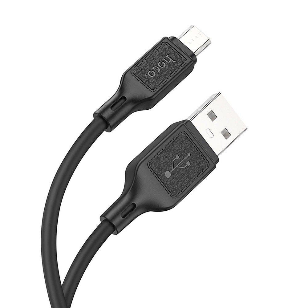 HOCO cable USB A to Micro USB 2,4A X90 1m black