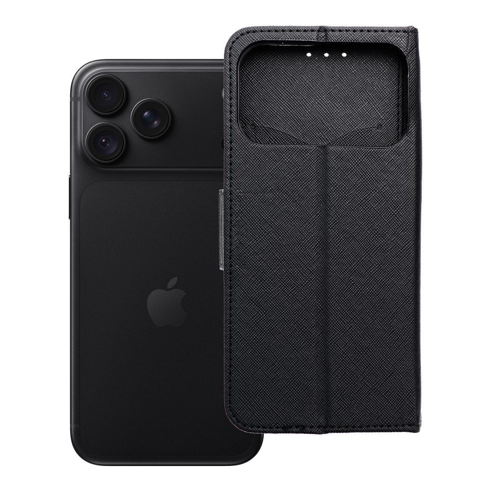 Flip case for iPhone 17 PRO MAX / 18 PRO MAX Fancy Book black