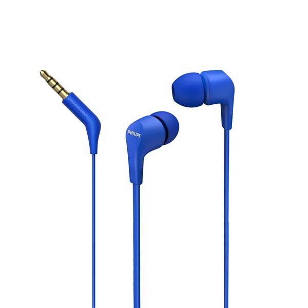 Wire earphones Jack 3,5 mm Philips TTAE1105BL blue