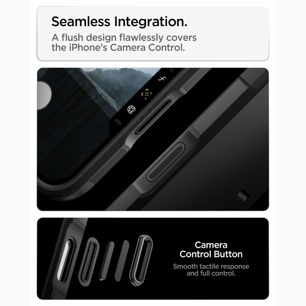 SPIGEN case TOUGH ARMOR T compatible with MagSafe for IPHONE 18 Pro / 17 Pro black
