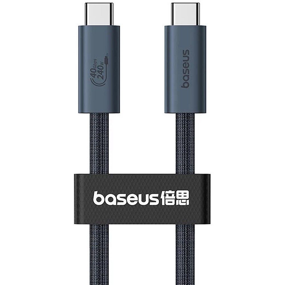 BASEUS kabel Typ C do Typ C PD3.1 240W 8K 60Hz CB000068 1 m czarny