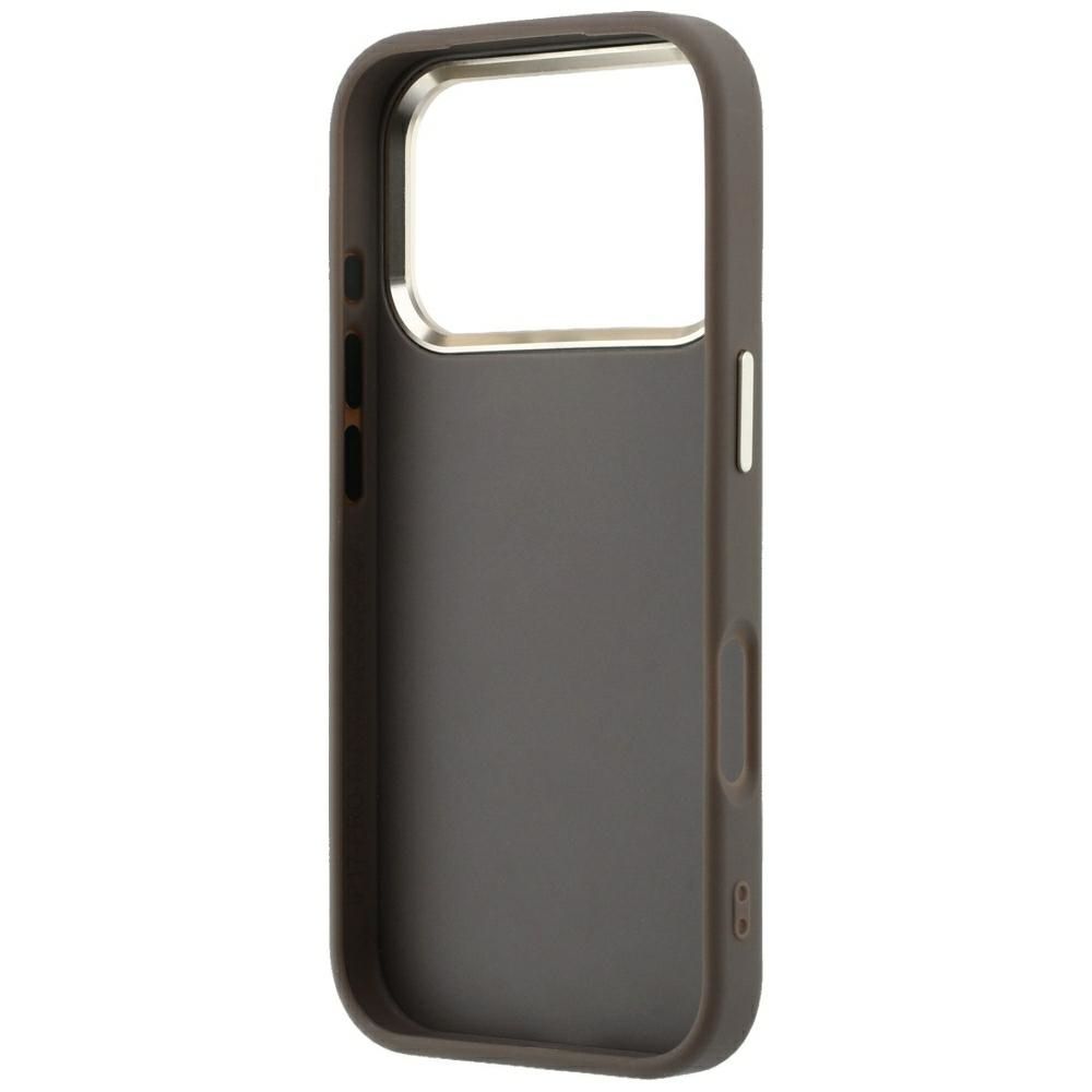 Case for IPHONE 18 Pro Max/17 Pro Max (Big Strass Logo 4G) brown