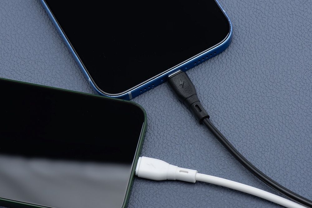USB-A – Micro USB kábel, Blue Star 2A ECO, 1 m, PJ68-23-2, fekete